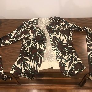 Dvf print cardigan